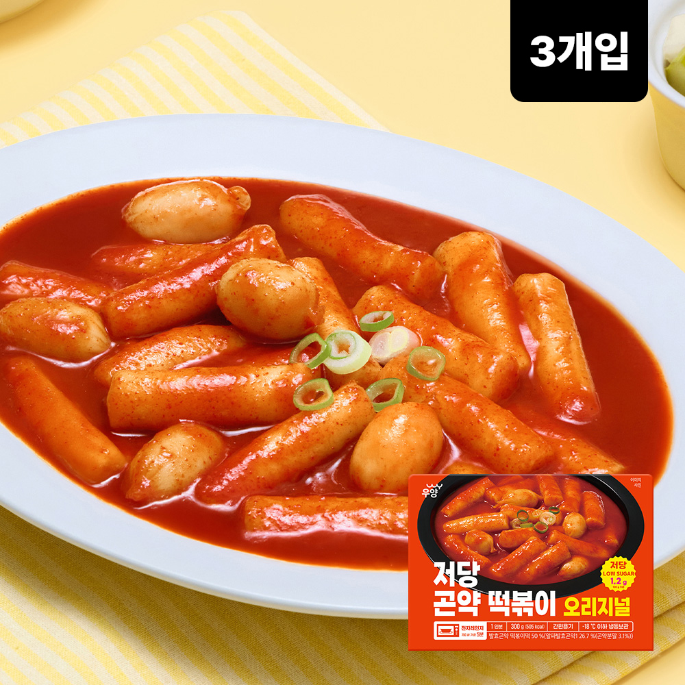 저당 곤약 떡볶이 오리지널 제품 이미지